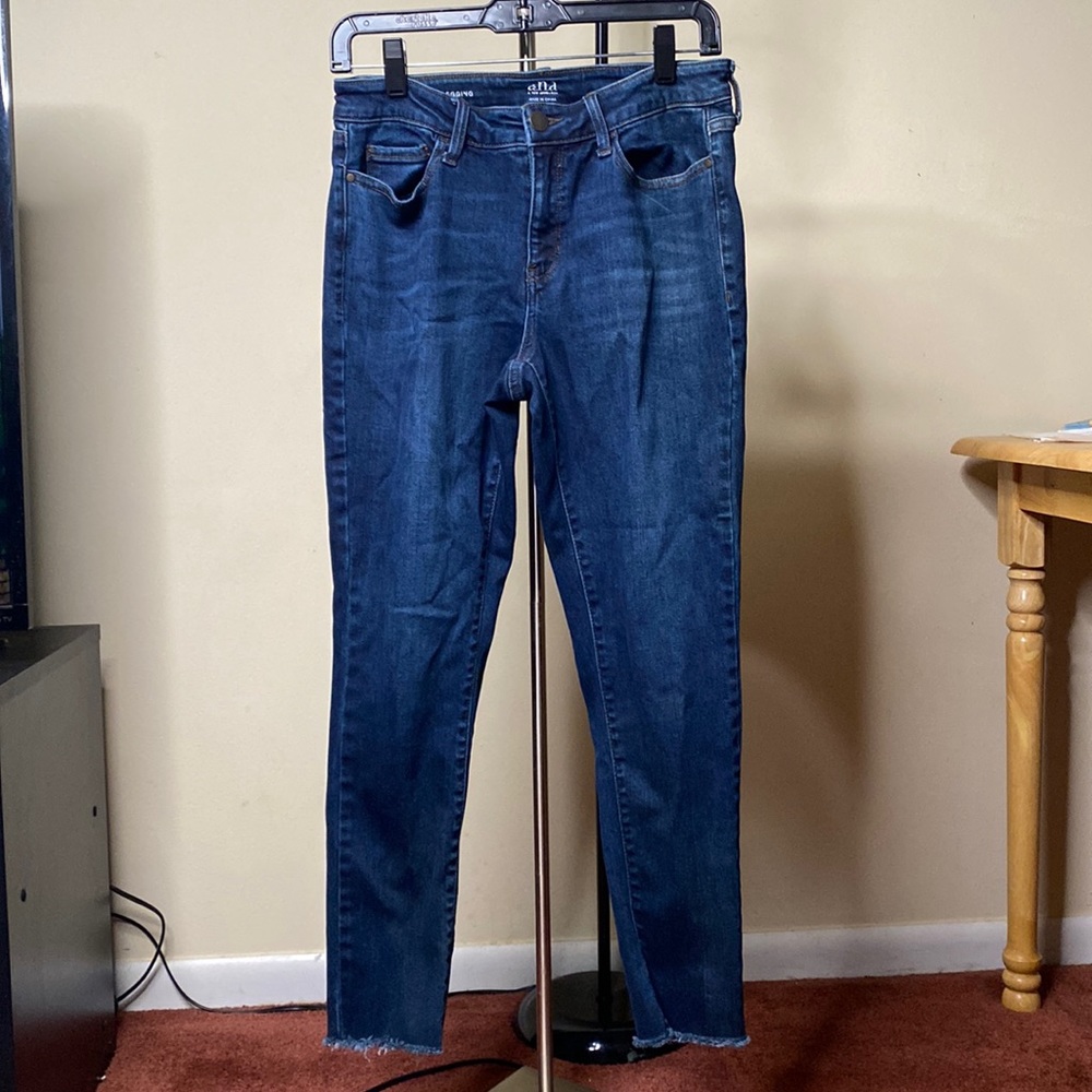 Jean worn once.